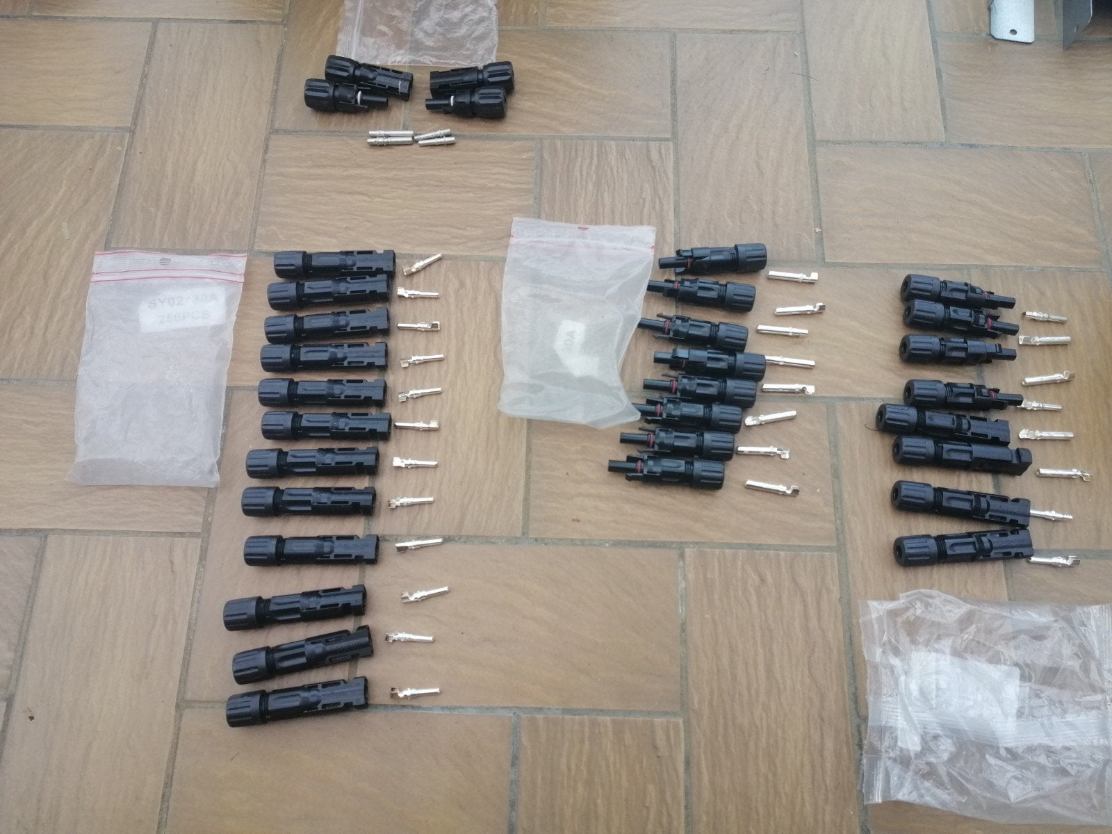 connectoren connectors & toebehoren zonnepanelen zonnepaneel, Doe-het-zelf en Bouw, Ophalen of Verzenden