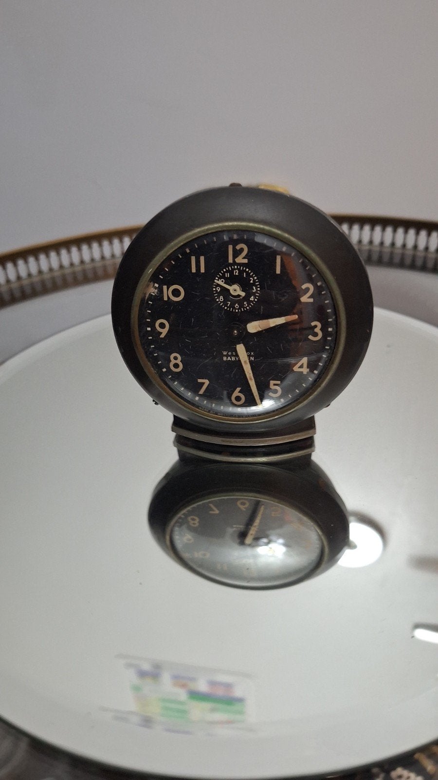 Horloge vintage, Antiquités & Art, Enlèvement ou Envoi