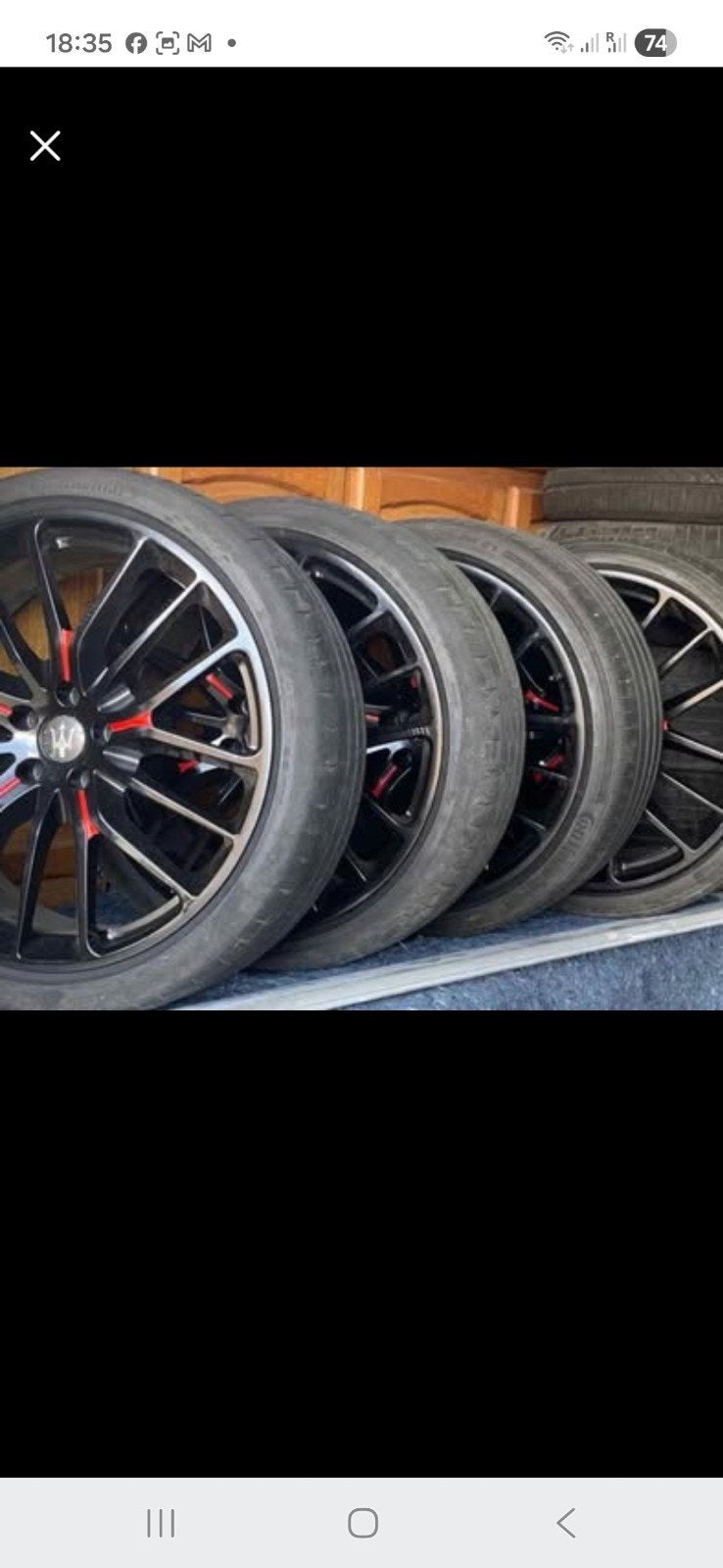 jantes Maserati Ghibli à vendre, 245 mm, Véhicule de tourisme, Pneus été, 21 pouces