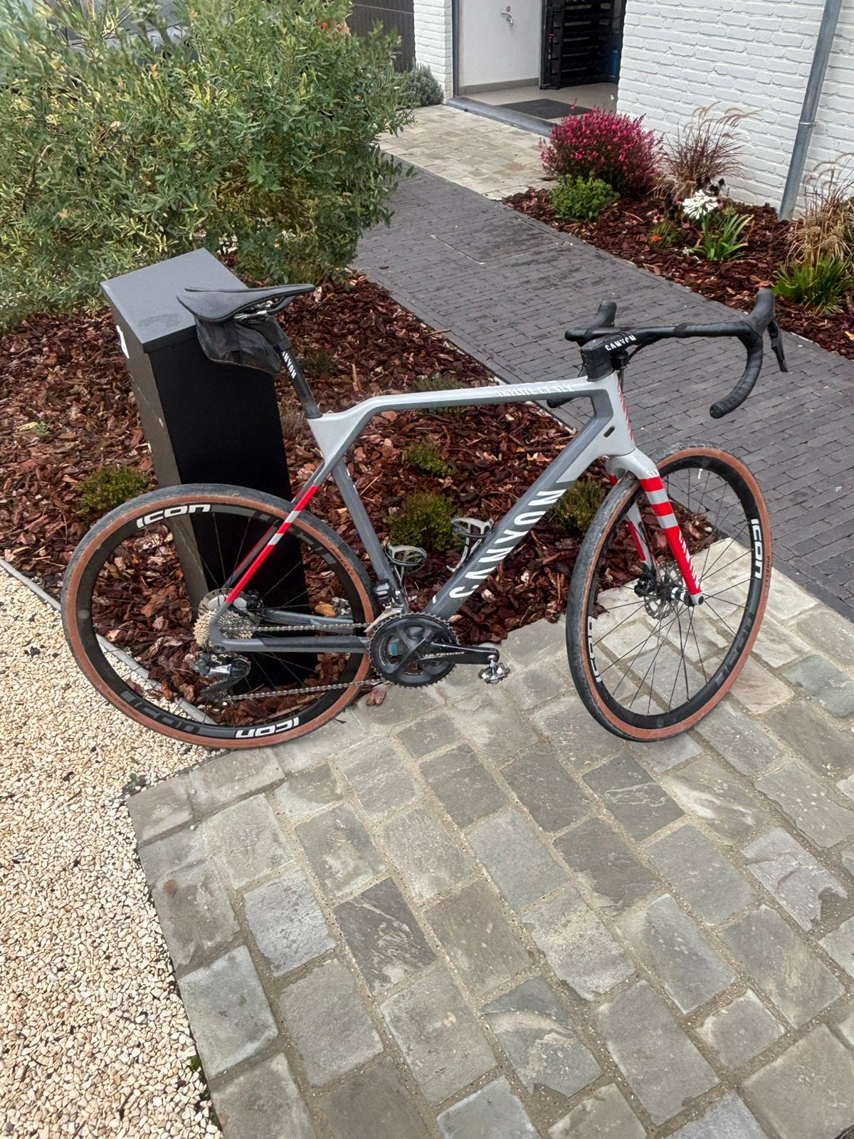Canyon Inflite CF SLX Di2 – Maat L, Enlèvement, Comme neuf, Carbone