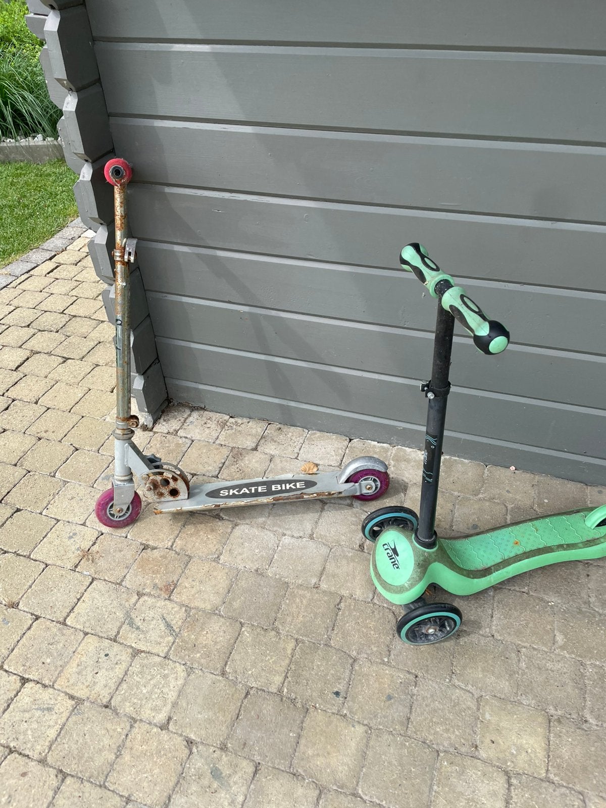 2 Kindersteps, Fietsen en Brommers, Steps, Ophalen, Gebruikt