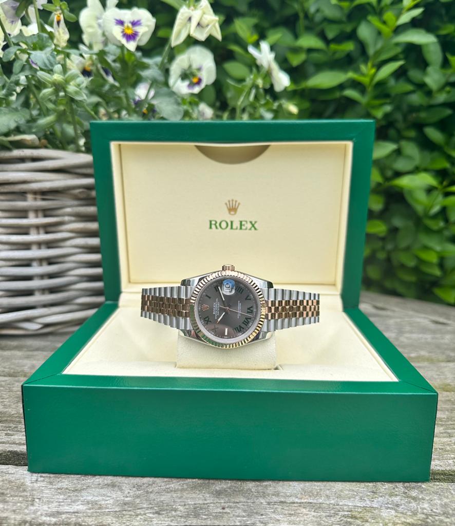 Rolex Datejust Wimbledon, Bijoux, Sacs & Beauté, Montres | Hommes, Neuf, Rolex, Or, Enlèvement ou Envoi