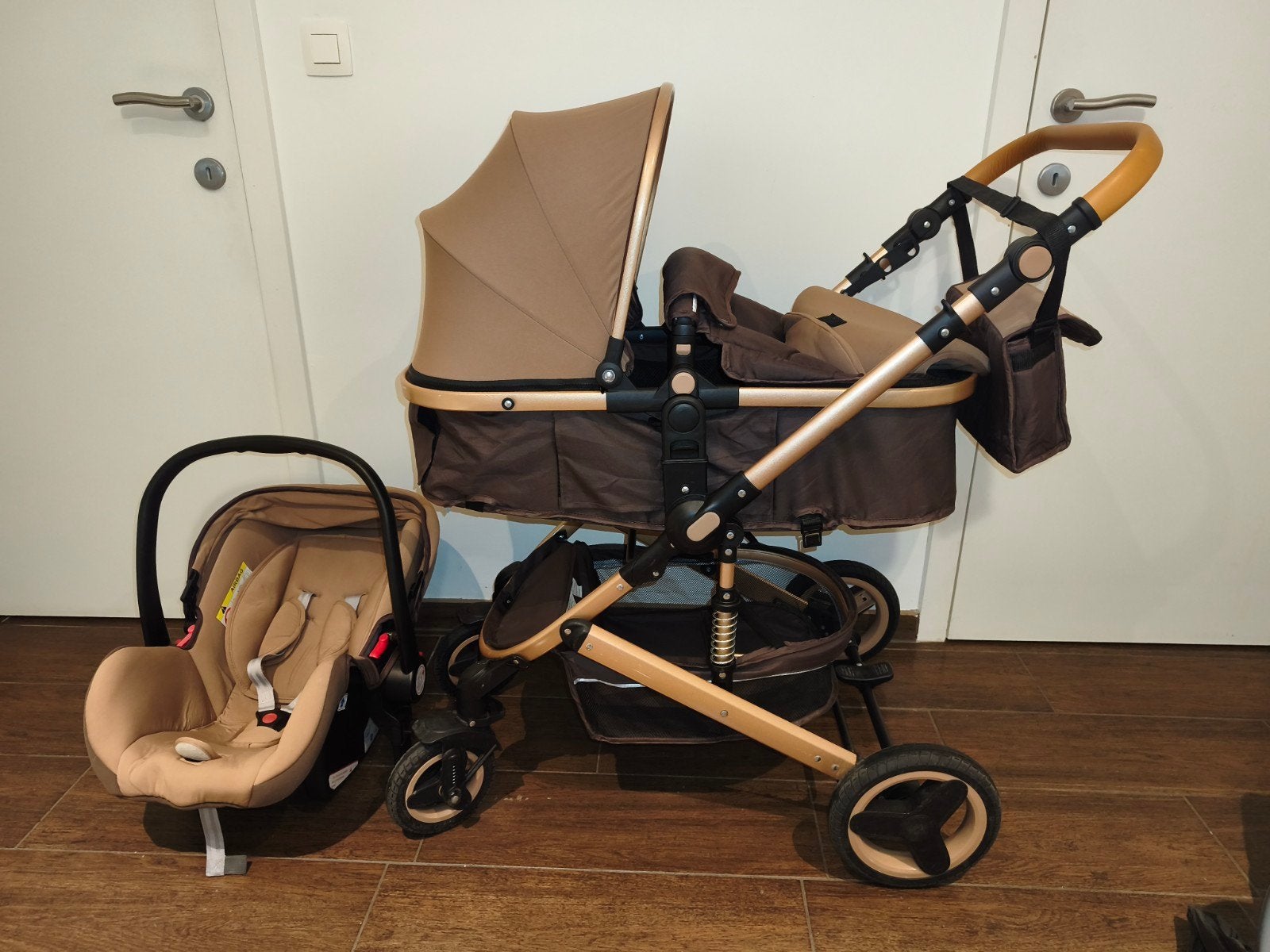 Complete 3-in-1 kinderwagen, Ophalen, Kinderwagen