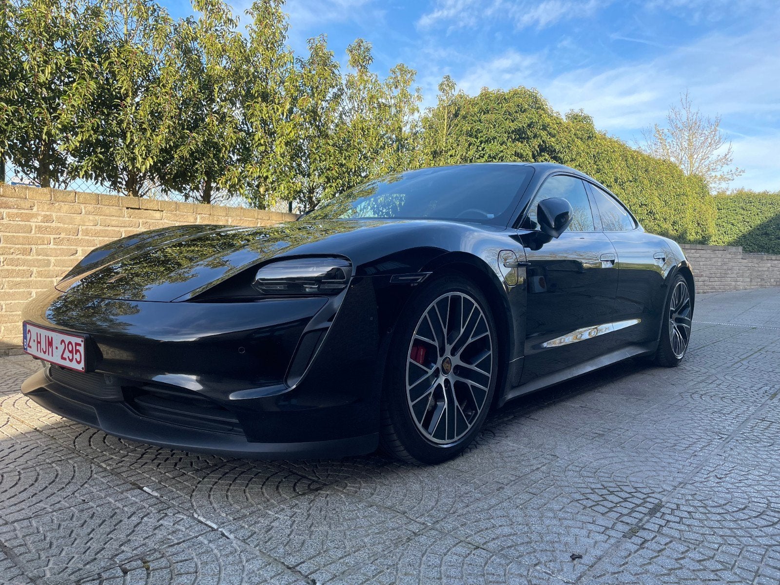 Porsche Taycan 4s, Auto's, Automaat, Zwart, Elektrisch, Particulier