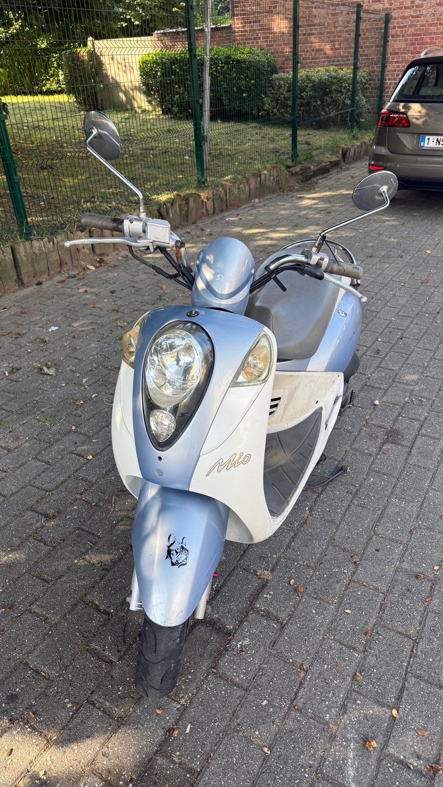 Sym mio 50, Enlèvement, Comme neuf, Mio