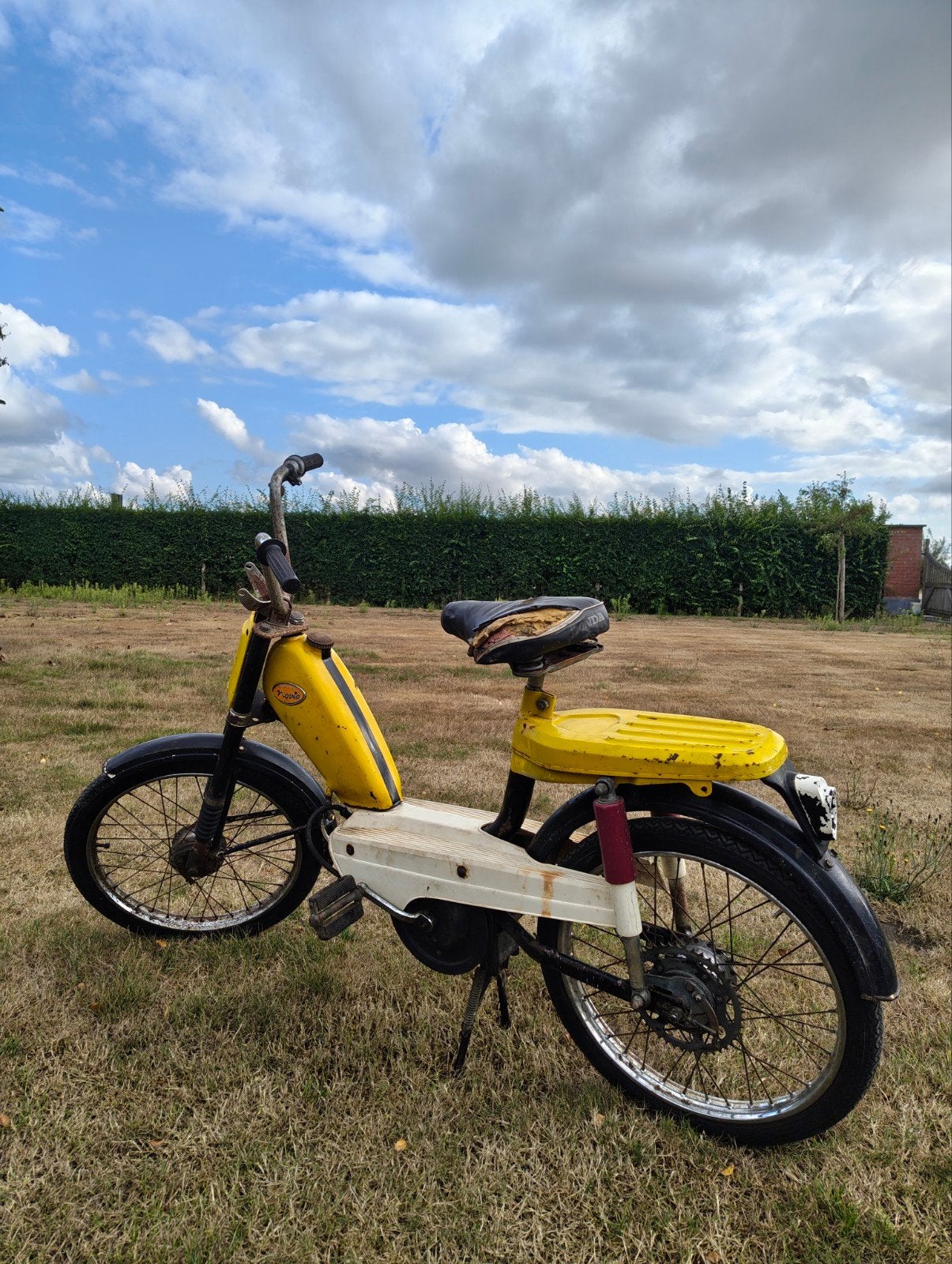 honda novio 2 takt, Ophalen