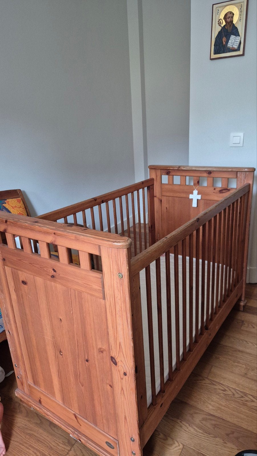 lit bébé Jacadi a barreaux - réglable en hauteur, Enlèvement