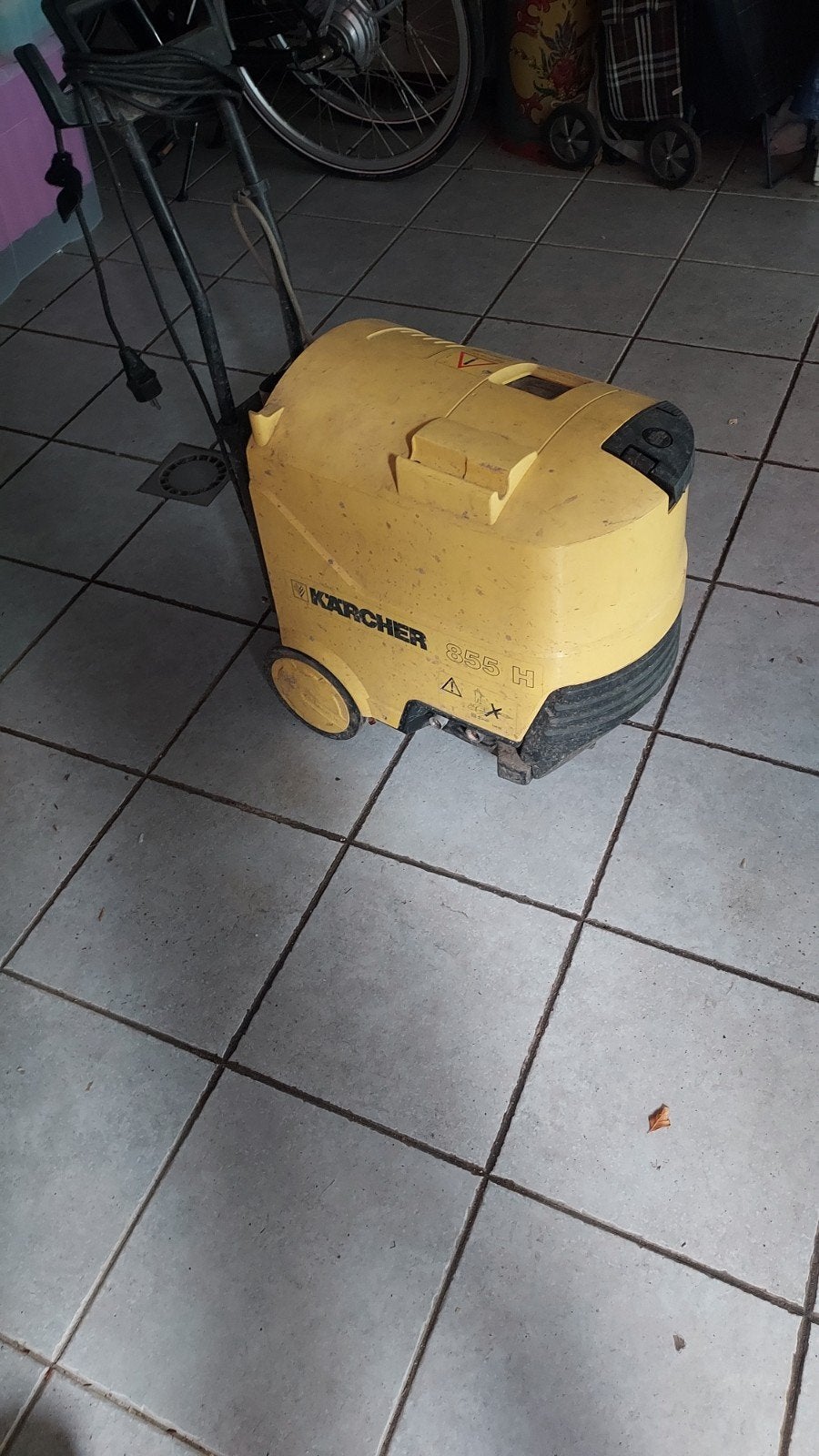 karcher 855H stoomcleaner voor onderdelen of handige Harry, Ophalen, Gebruikt