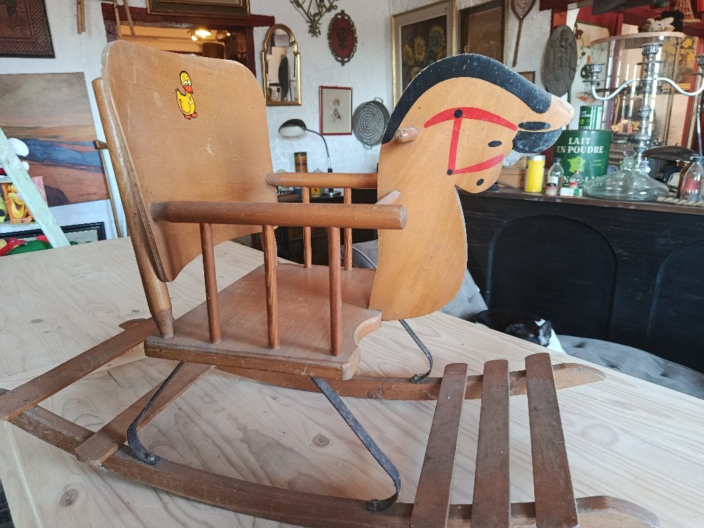 Cheval a bascule, Enfants & Bébés, Enlèvement, Utilisé