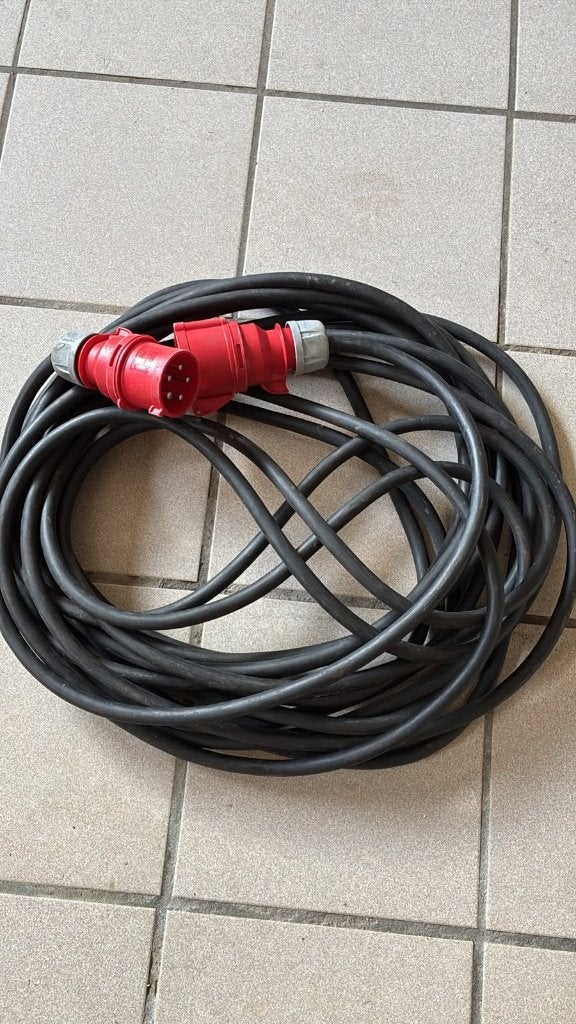 Verlengkabel 3 fase drijfkracht 5G2.5 11m 16m 20m, Doe-het-zelf en Bouw, Ophalen, Gebruikt, Overige merken, Kabel of Snoer