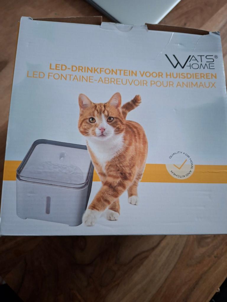 Waterfontein voor dieren, Ophalen