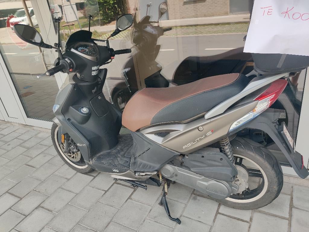 Scooter Kymco, Fietsen en Brommers, Ophalen, Gebruikt, Klasse B (45 km/u), Agility