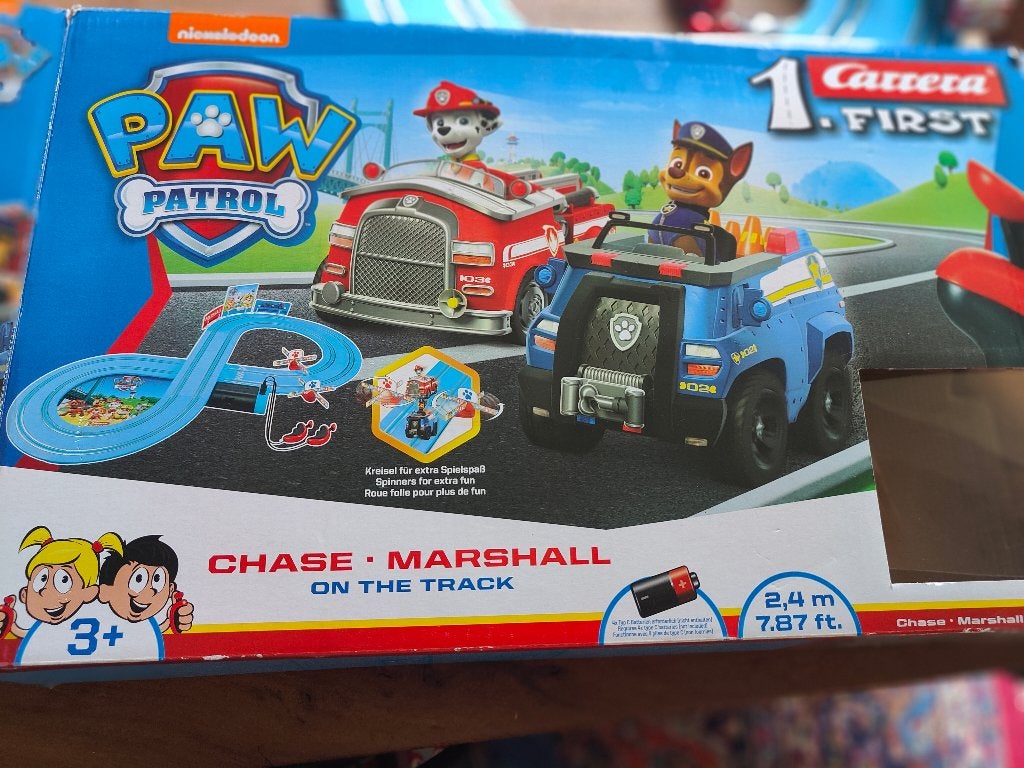 Paw Patrol Carrera racebaan, Ophalen, Gebruikt, Racebaan, Carrera