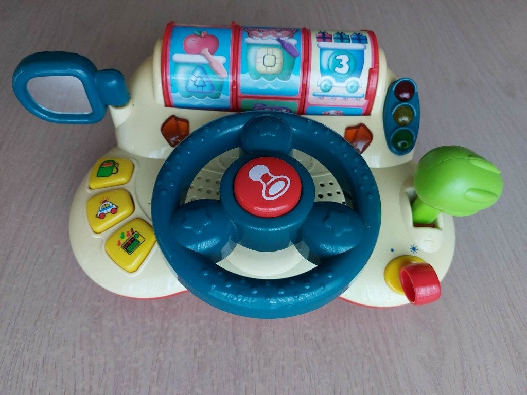 V tech mijn eerste stuurtje, Kinderen en Baby's, Ophalen, Zo goed als nieuw