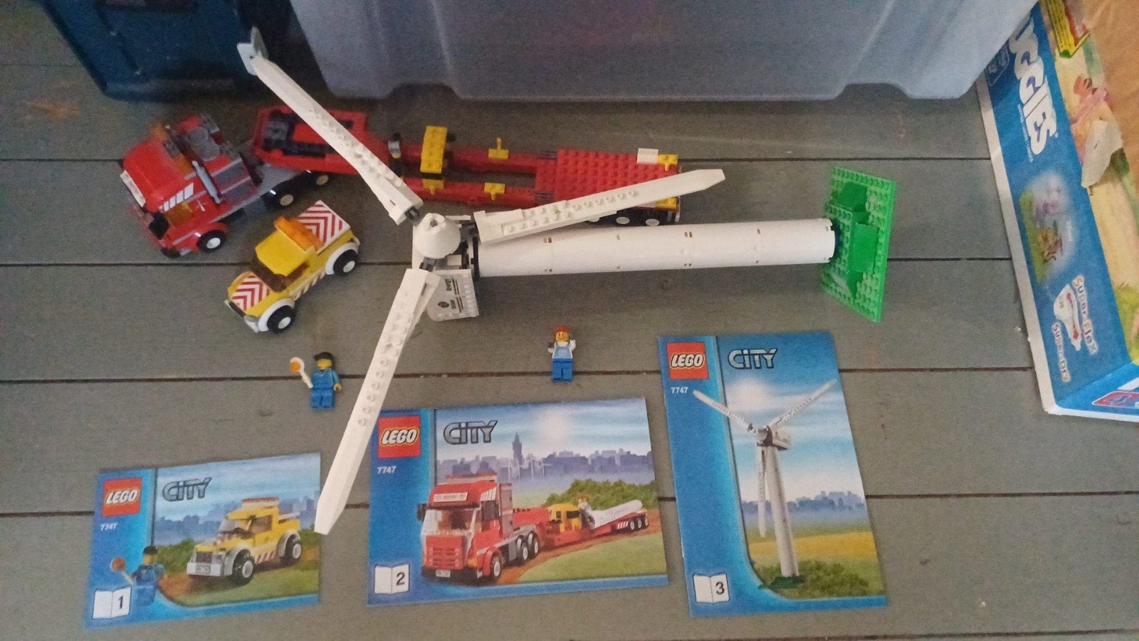 Lego Eolienne Transport 7747, Enlèvement ou Envoi