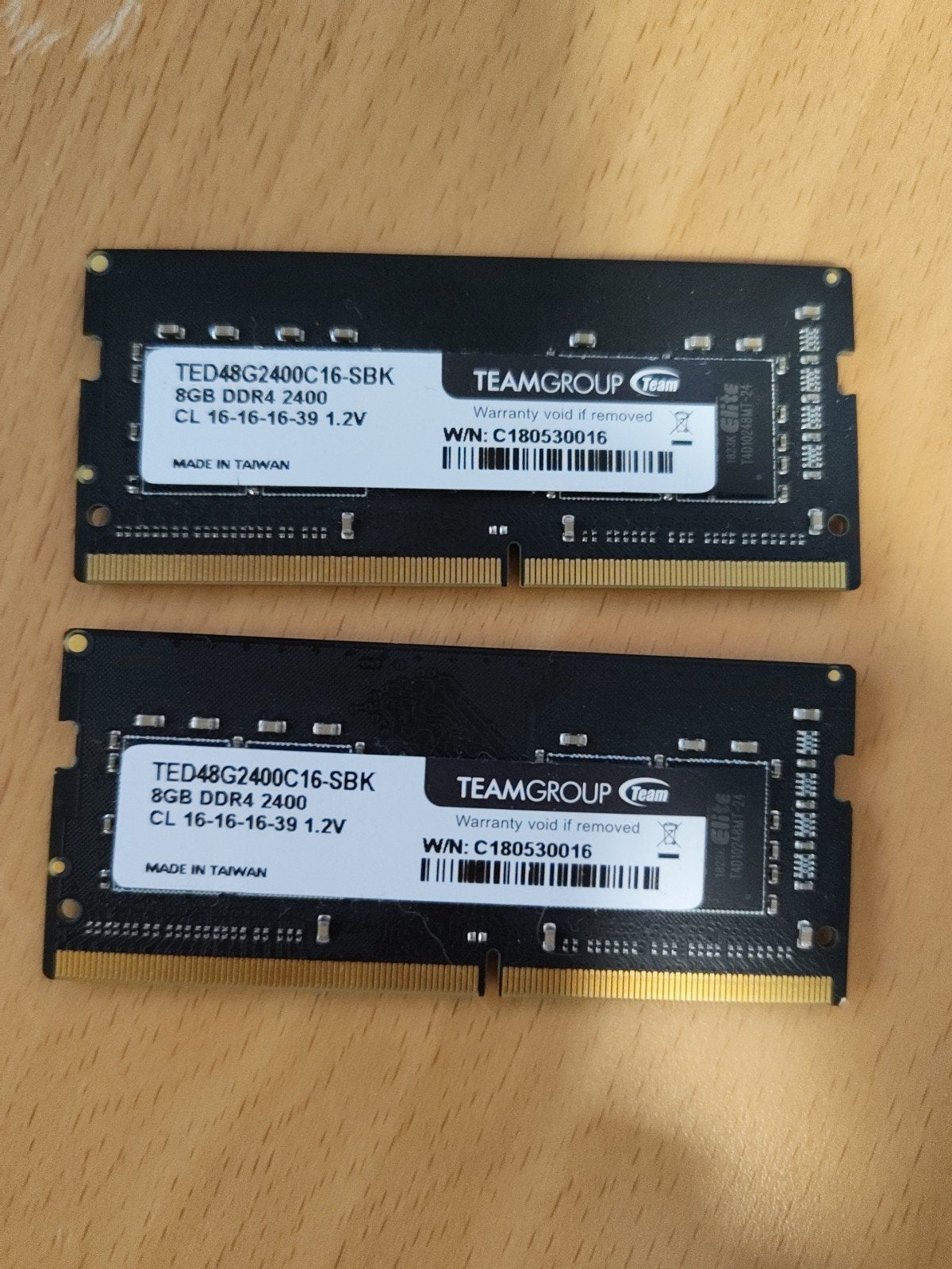 DDR4 2400 16gb, DDR4, Ophalen of Verzenden, Zo goed als nieuw, Laptop
