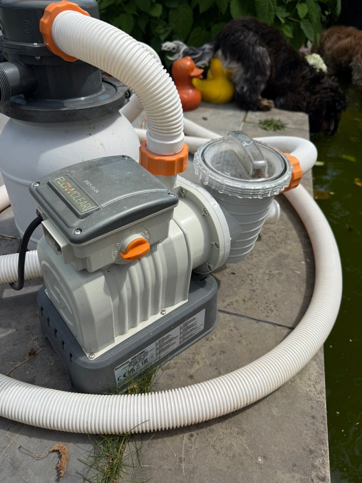 Zandfilter voor zwembad, Ophalen, Gebruikt, Filter