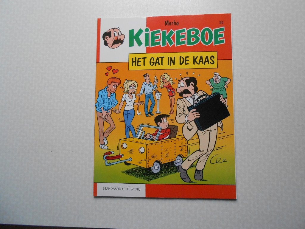 kiekeboe 60 Het gat in de kaas 1994 1 ste druk., Eén stripboek, Merho, Nieuw, Ophalen of Verzenden