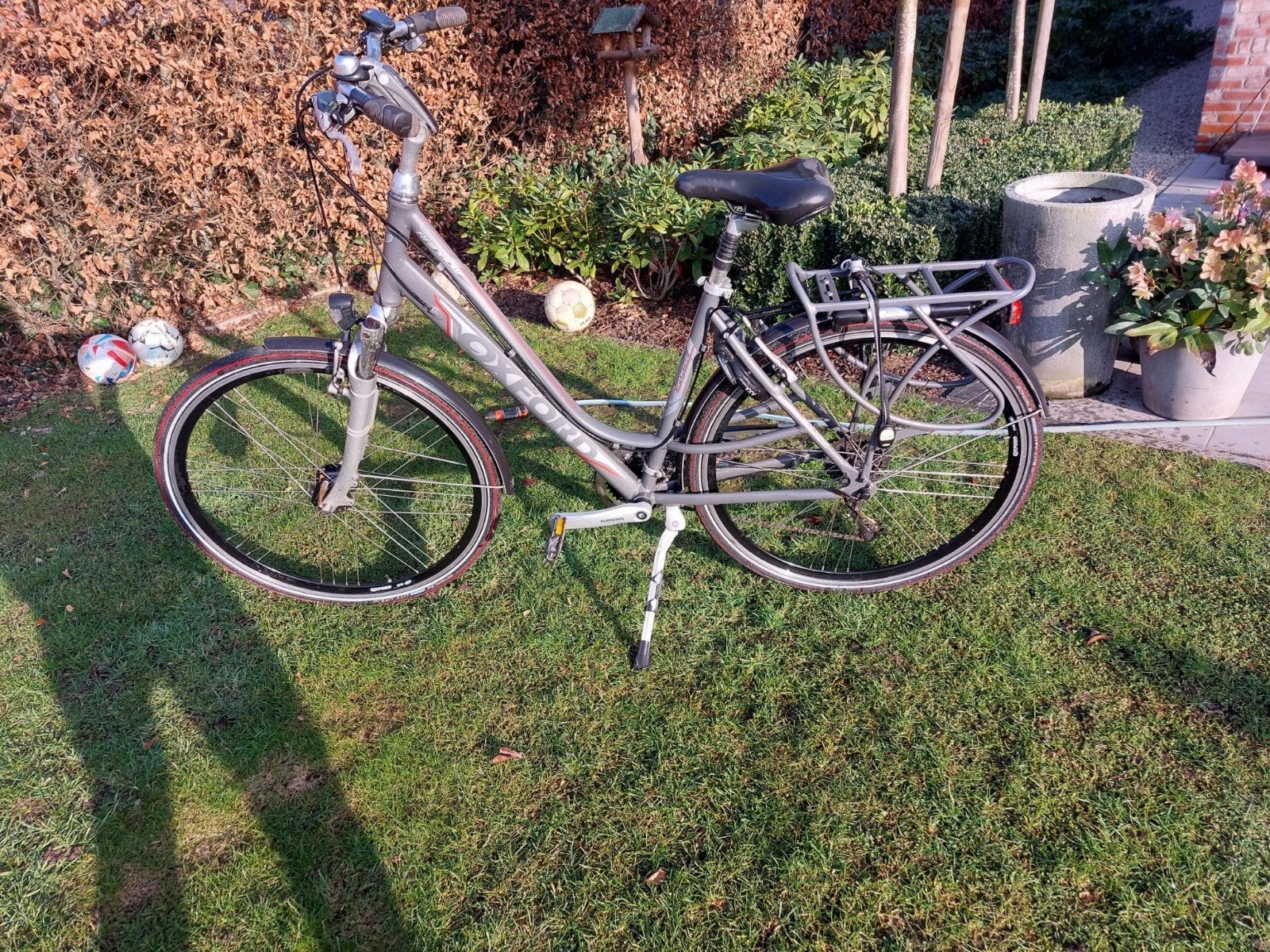 Oxford damesfiets, Ophalen