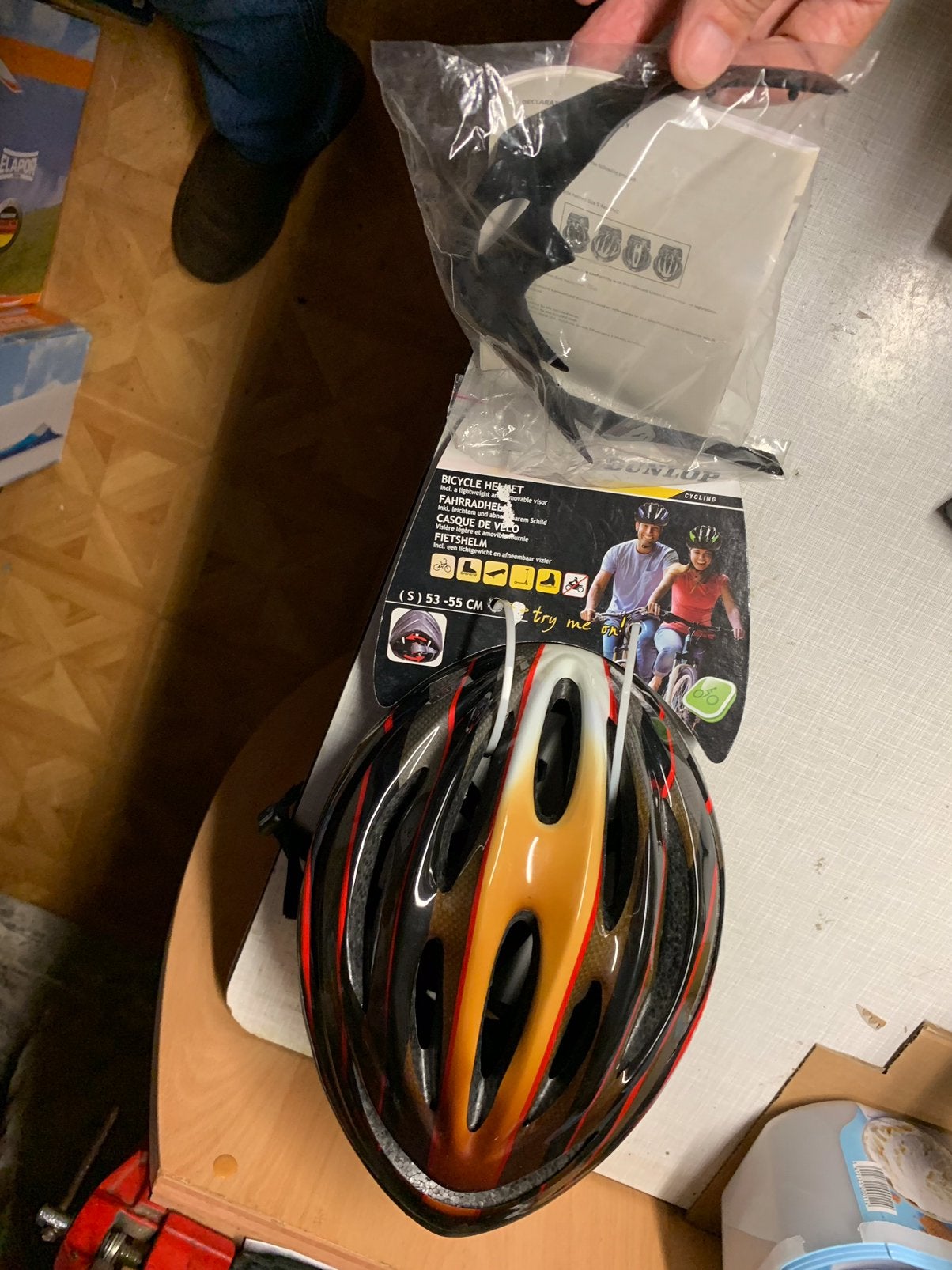 Casque velo, Enlèvement, Comme neuf