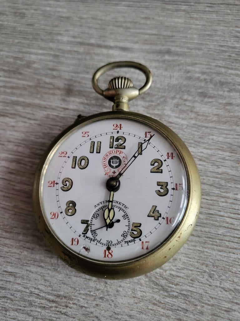 Montre de poche Roskopf, Enlèvement ou Envoi, Montre de poche