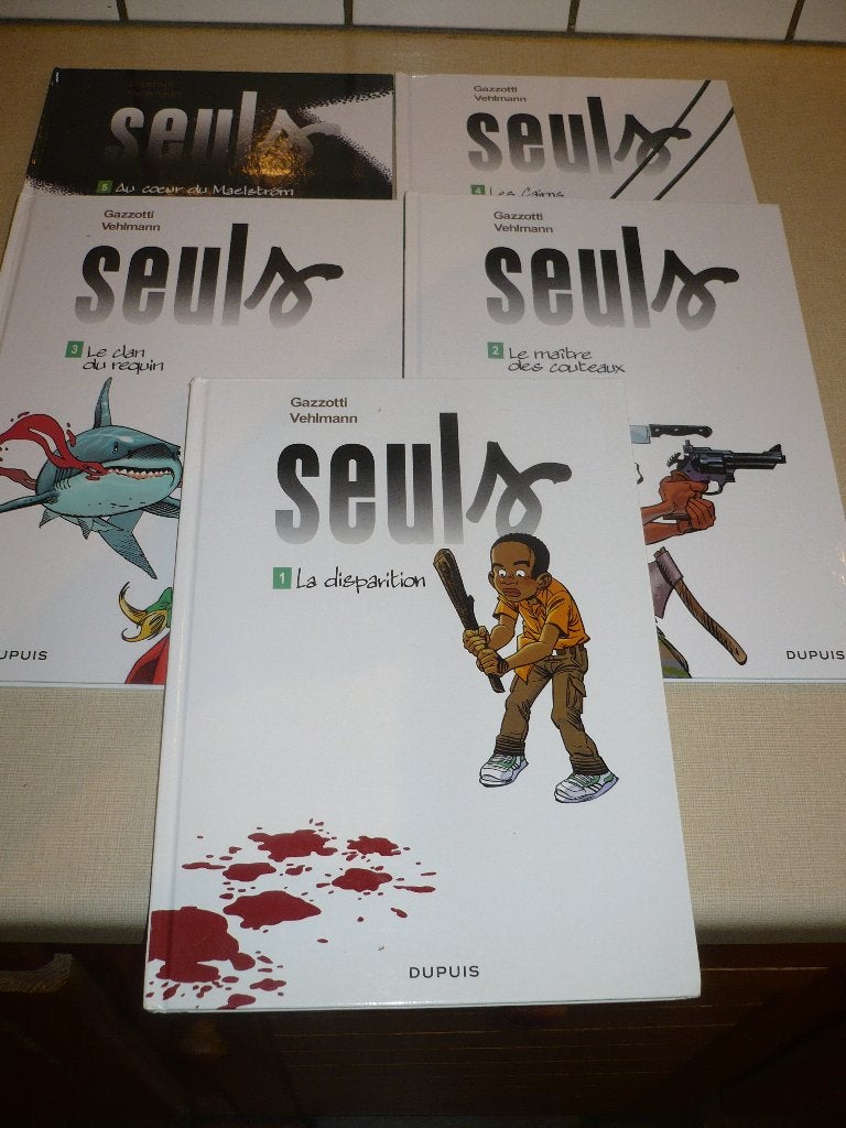Lot de 5 bd Seuls en réédition, Livres, BD, Plusieurs BD, Enlèvement ou Envoi, Utilisé