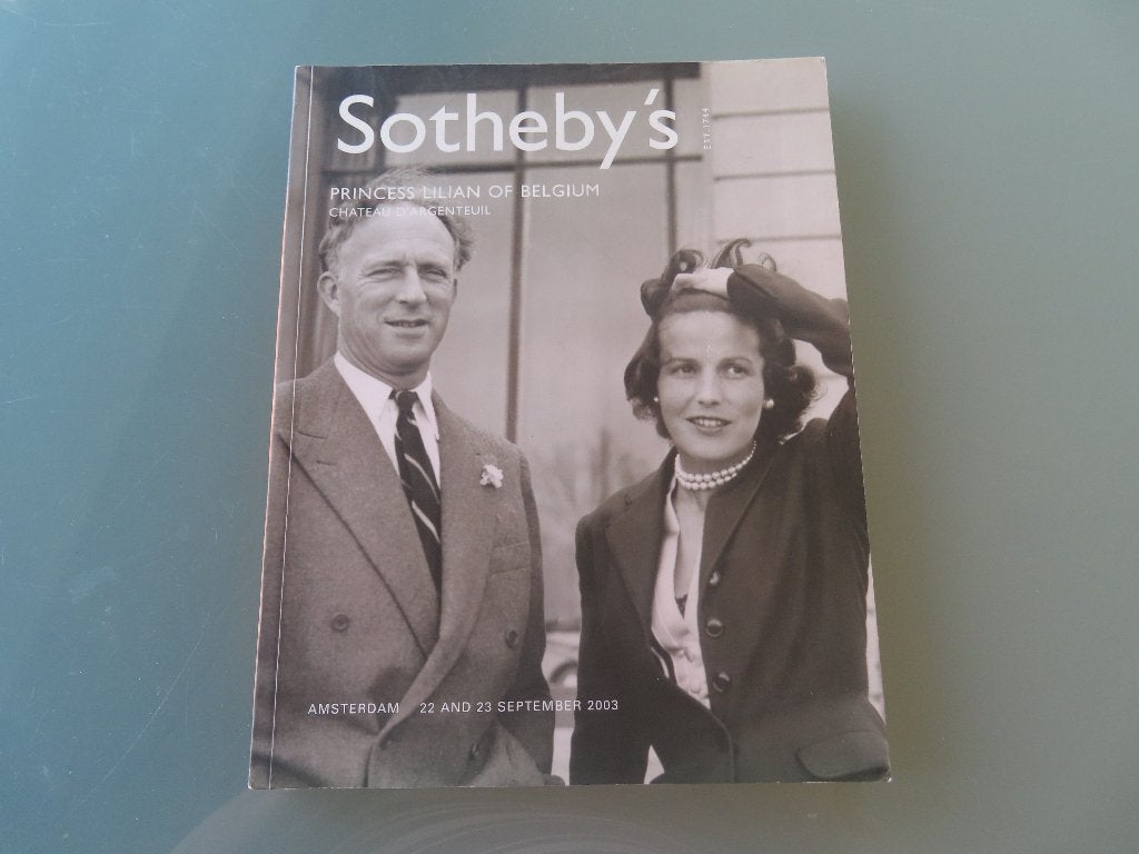 ÉTAT NEUF/Sotheby's Princess Lilian Of Belgium 2003, Livres, Neuf, Peinture et dessin, Enlèvement ou Envoi, Sotheby's