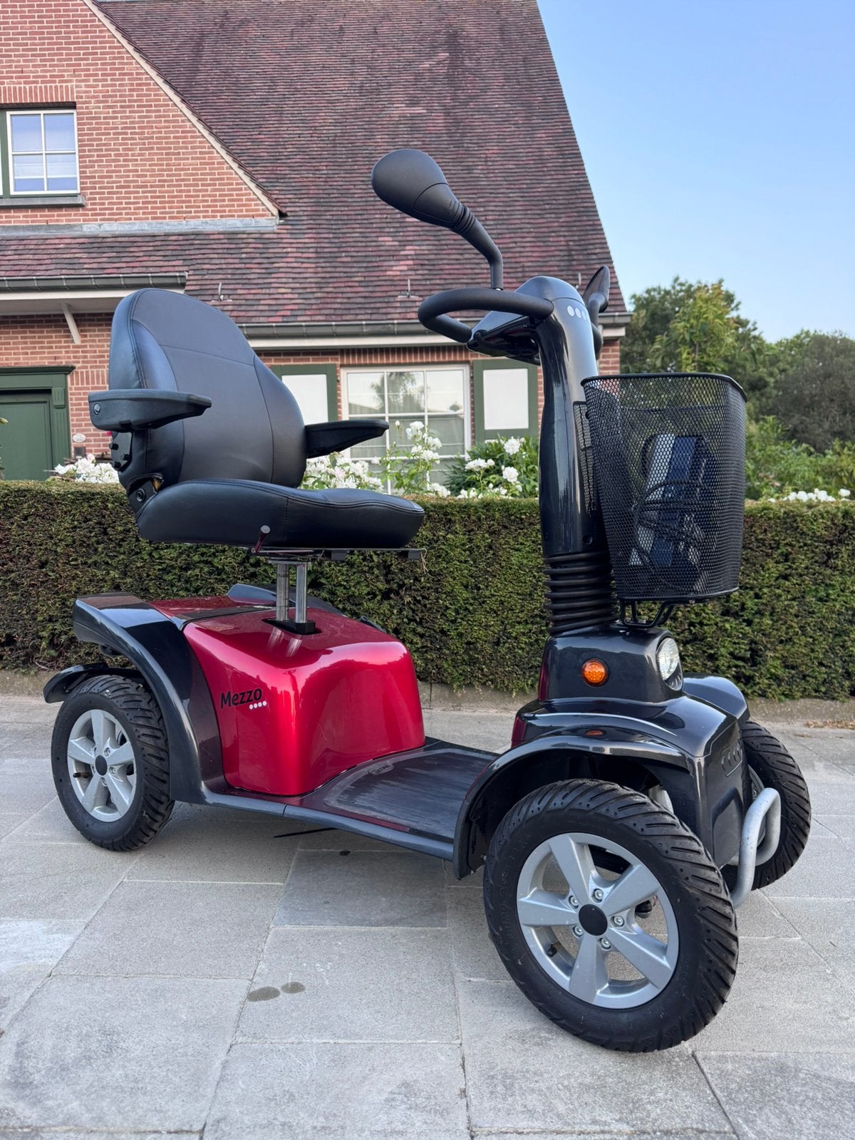 Scootmobiel L&M Mezzo ( 0 ) Voiturette électrique état neuf, Divers, Chaises roulantes, Enlèvement ou Envoi, Pliant, Neuf, Fauteuil roulant électrique