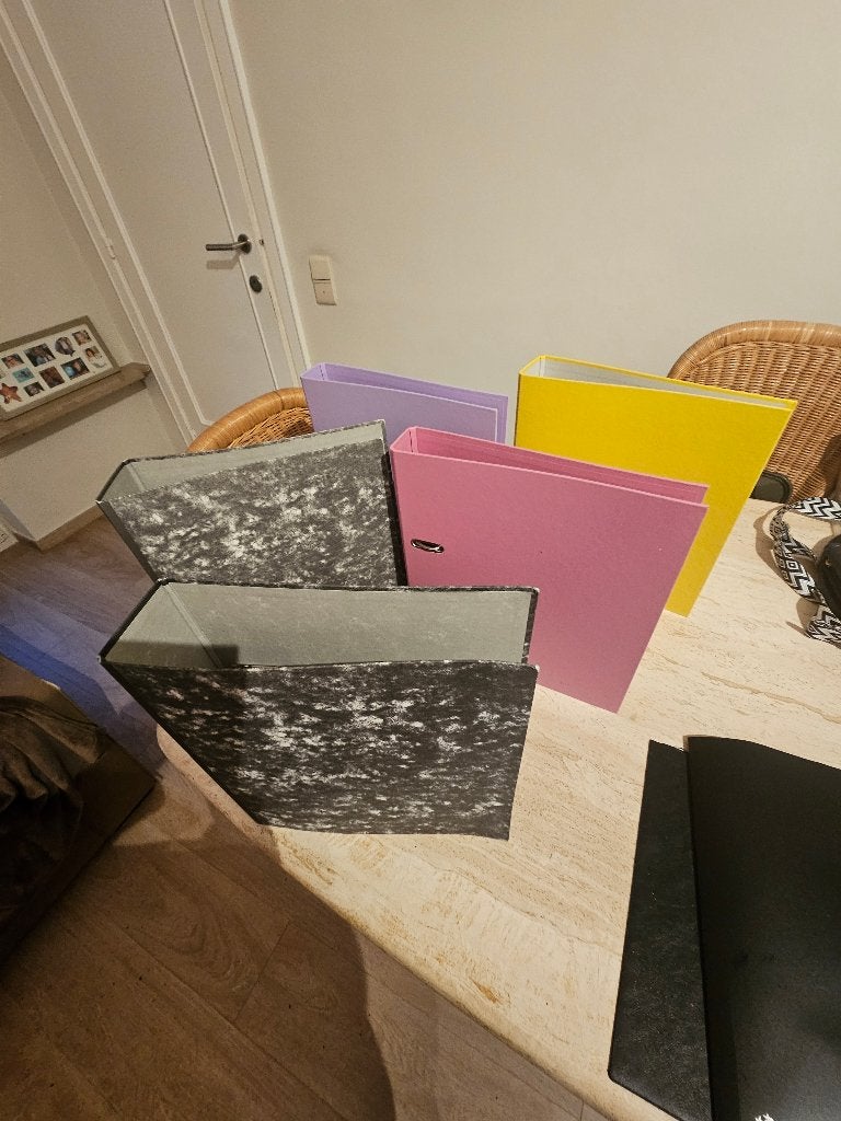 LOT DE 5 CLASSEURS NEUF, Enlèvement, Neuf