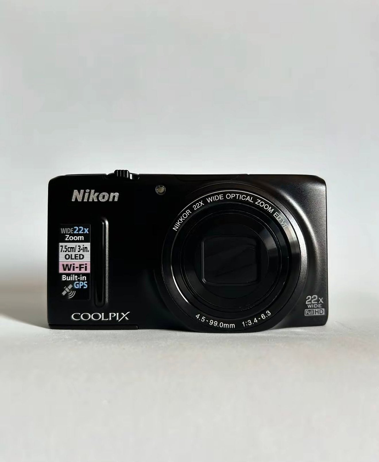 Nikon Coolpix S9500, Enlèvement, Comme neuf, Carte mémoire, Nikon