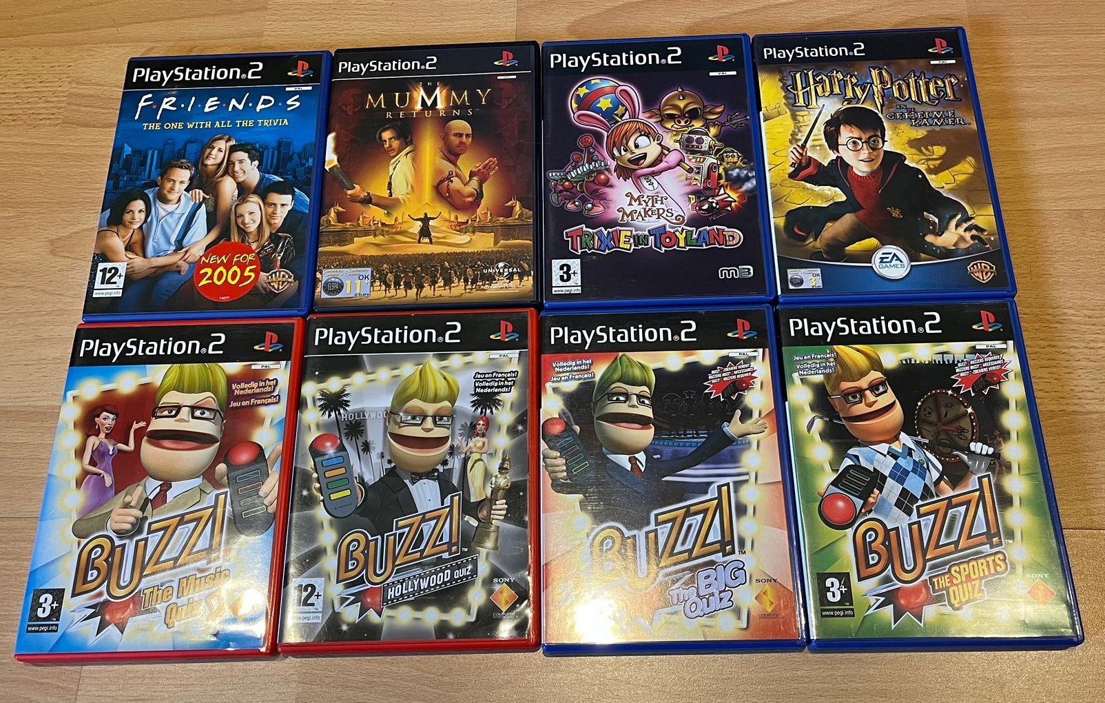 Mooi pakket van 8 PlayStation 2 (PS2) spellen, Games en Spelcomputers, Ophalen of Verzenden, Zo goed als nieuw