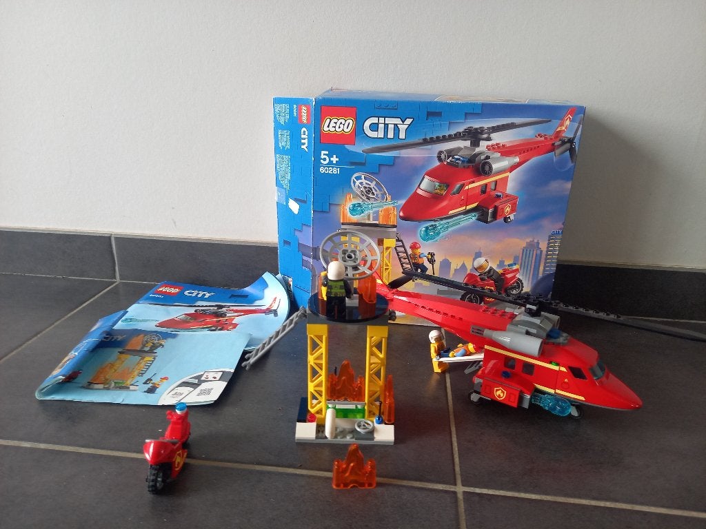 Lego City Brandweer, Ophalen, City, Lego, Zo goed als nieuw