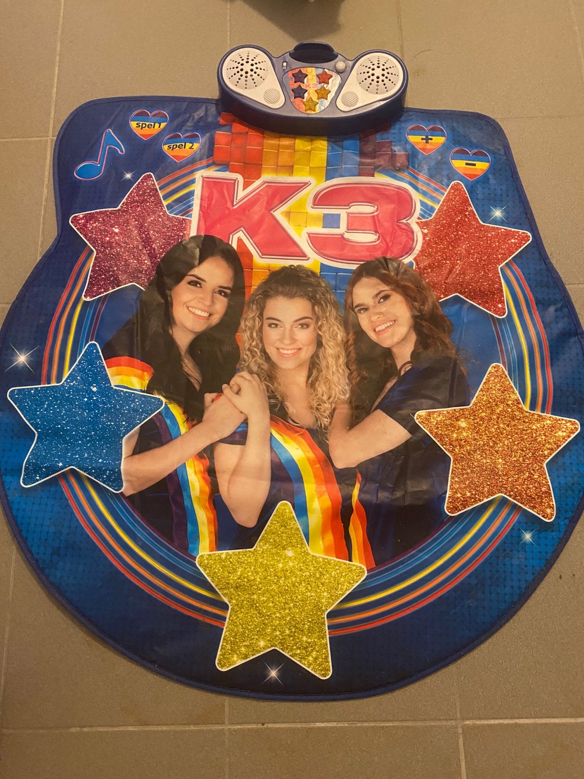 K3 dansmat, Ophalen of Verzenden, Gebruikt