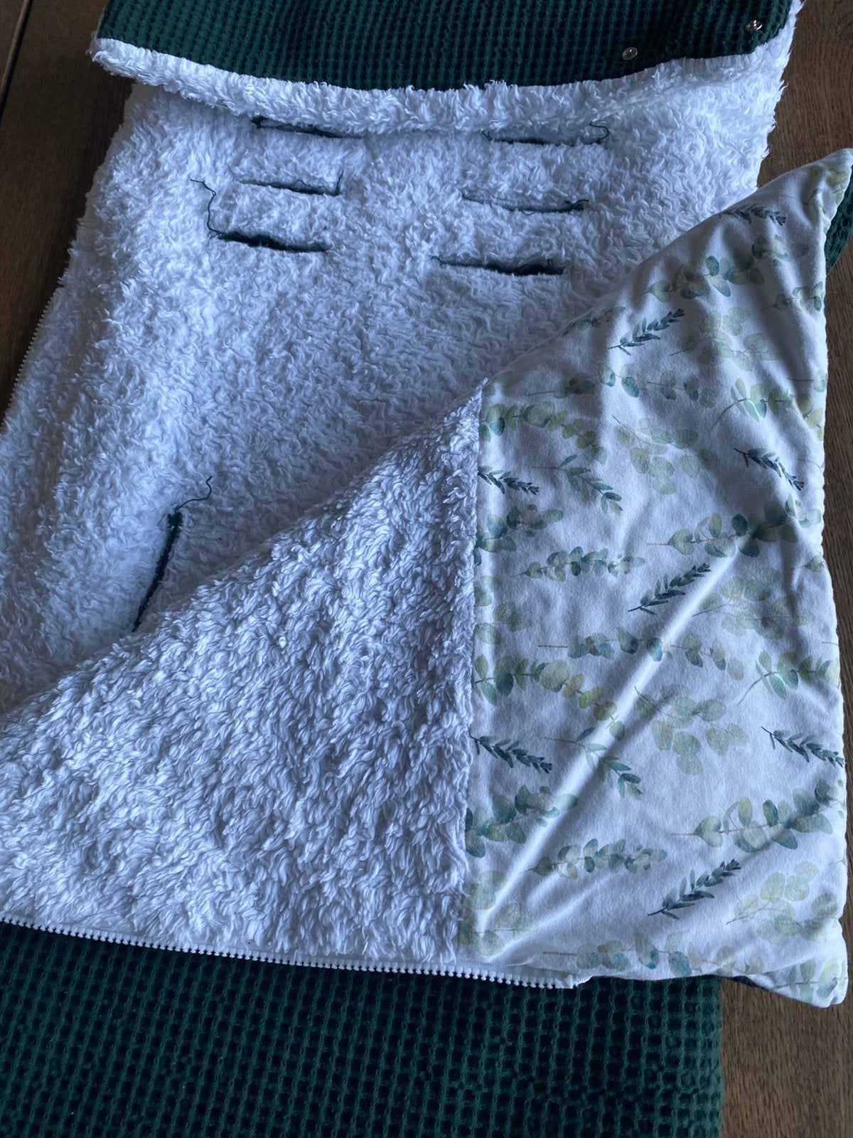 Voetenzak baby, Kinderen en Baby's, Ophalen, Groen, Gebruikt, Voetenzak