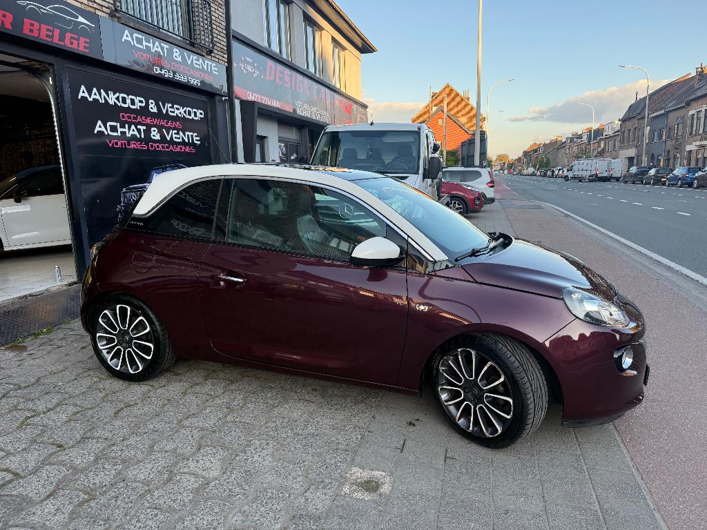 Opel Adam Glam*1220cc benzine 4-cilinder*Volledige opties*, Auto's, Euro 5, ADAM, Overige kleuren, Leder