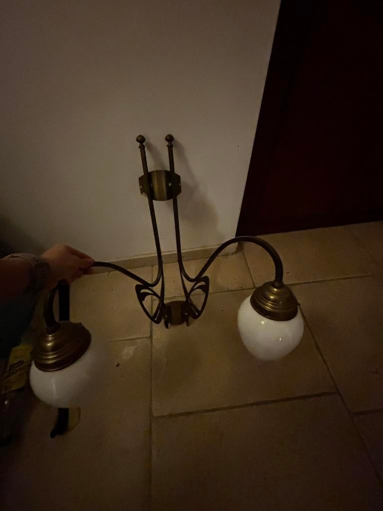 Wandlamp, Huis en Inrichting, Lampen | Kroonluchters, Ophalen, Zo goed als nieuw