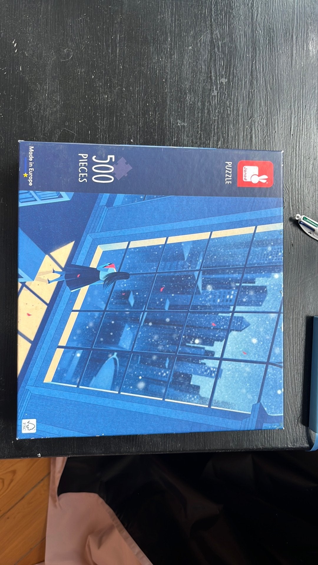 Janod puzzel van 500 stukjes, Ophalen, 500 t/m 1500 stukjes, Zo goed als nieuw, Legpuzzel