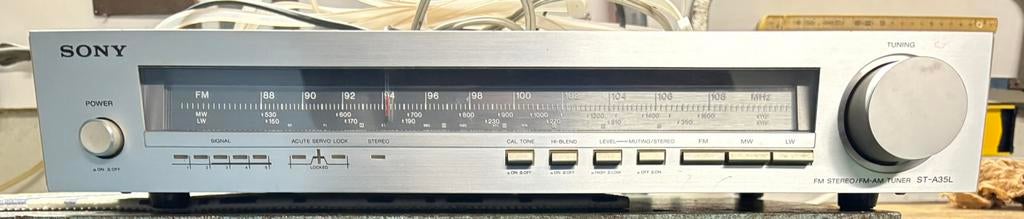 Vintage tuner van Sony, Ophalen of Verzenden