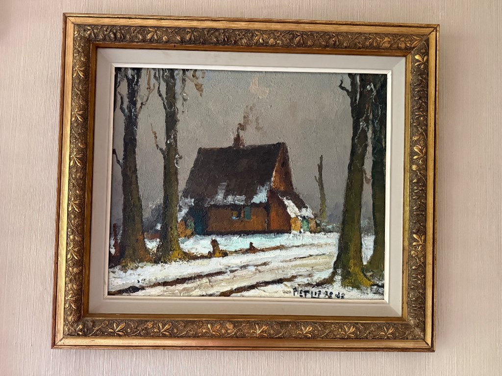 Schilderij Piet Lippens, Enlèvement