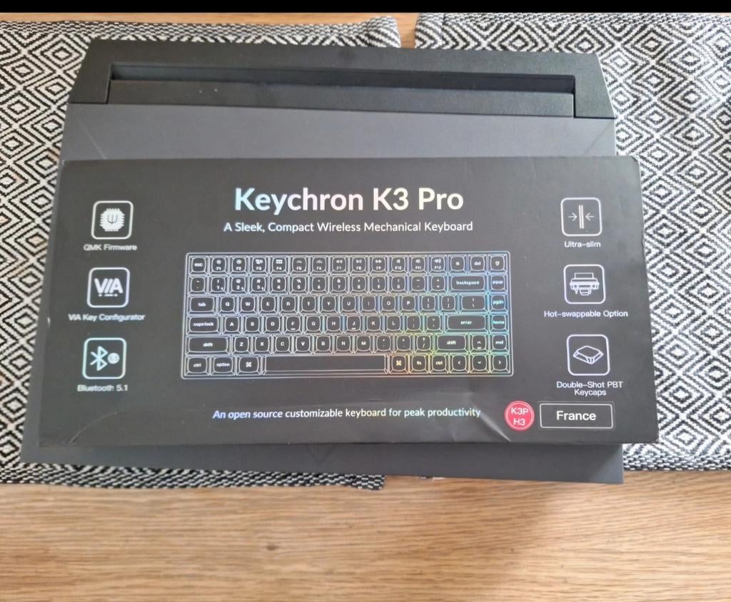 Keychron K3 pro keyboard, Ophalen