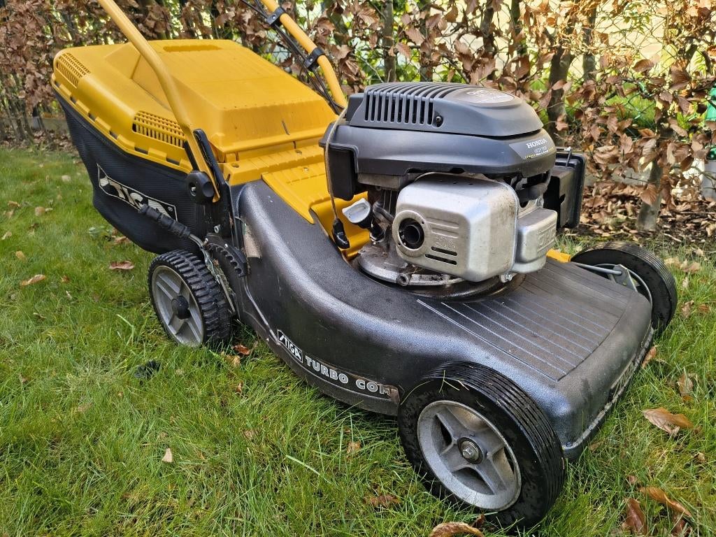 *GERESERVEERD* Grasmaaier Stiga Combi/Zelftrekkend/Benzine, Ophalen, Gebruikt, Stiga, Benzine-grasmaaier