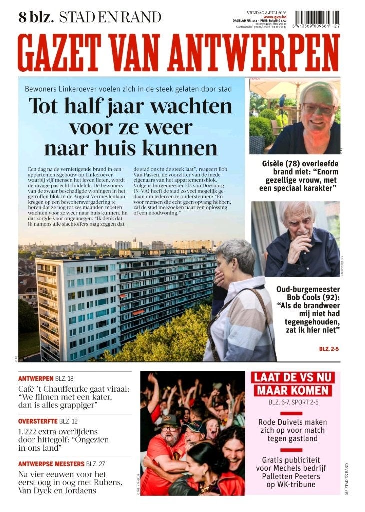 Gezocht: artikel uit Gazet van Antwerpen vrijdag, Verzamelen, Verzenden, Krant