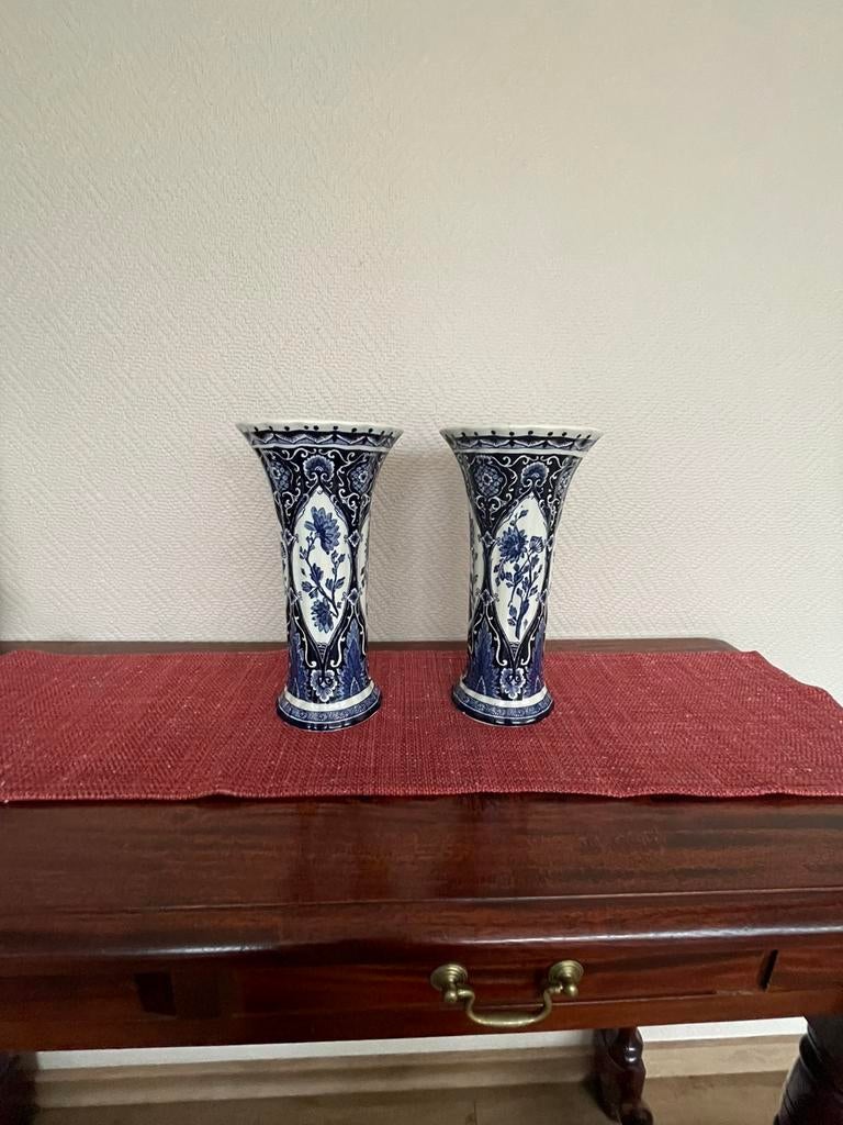 Delft antique blauw koppel, Antiek en Kunst, Antiek | Vazen, Ophalen