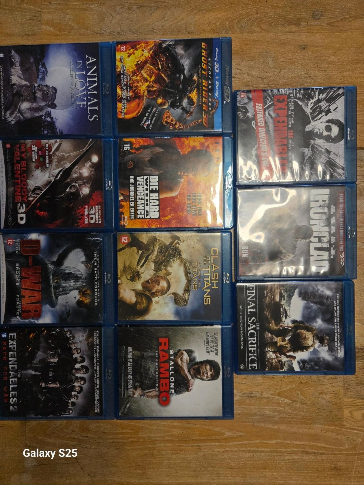 11 blu Ray filmen, Ophalen