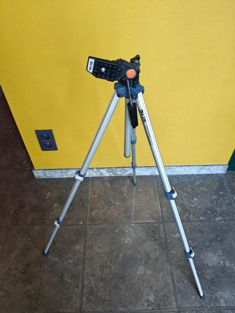Fotostatief Slik 500 GFL Deluxe 120, Audio, Tv en Foto, Ophalen, Zo goed als nieuw, Minder dan 150 cm, Driepoot
