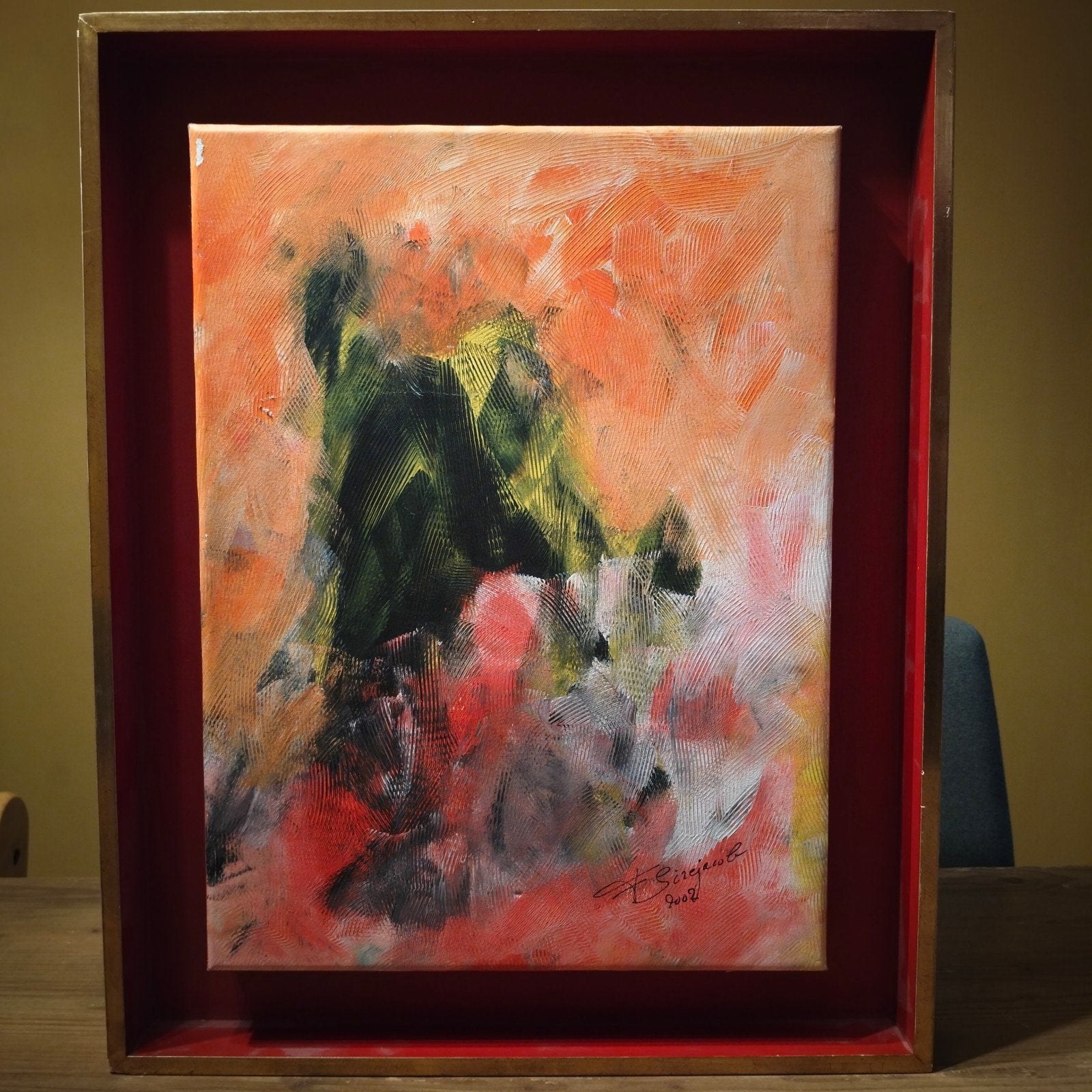 kunstwerk F. Sirejacob, Antiek en Kunst, Ophalen