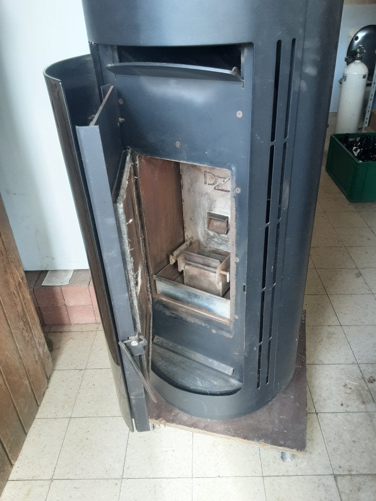 Pelletkachel, Huis en Inrichting, Ophalen, Gebruikt, Pelletkachel