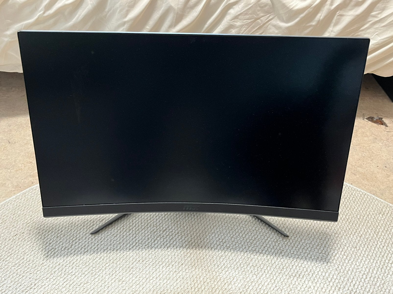 Écran Gaming 27" 165Hz Full HD MSI G27C6, VA, Full HD, Zo goed als nieuw, 1 tot 2 ms
