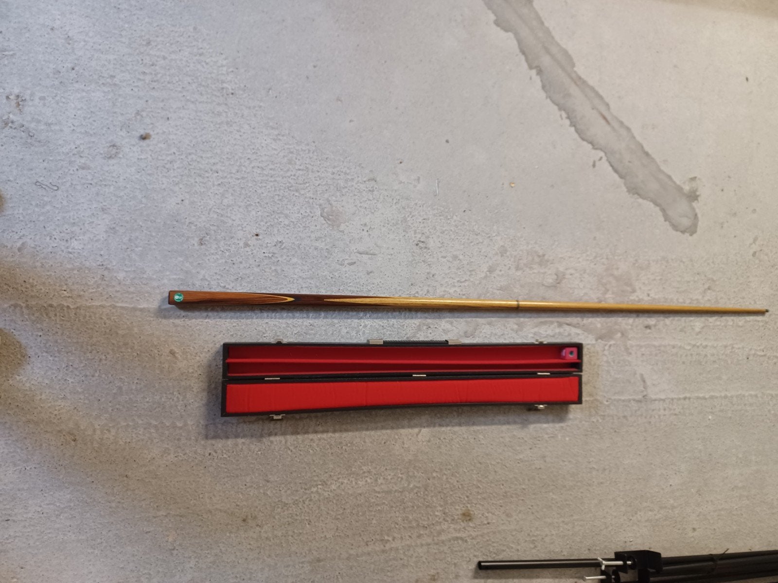 snookerkeu, Sport en Fitness, Biljarten en Poolen, Ophalen, Zo goed als nieuw, Keu of Ballen