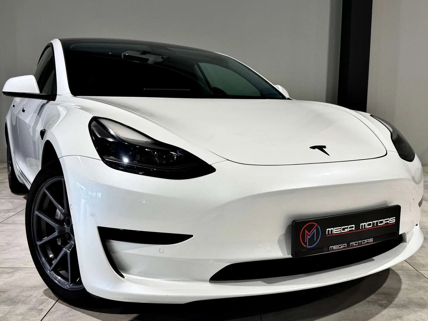 Tesla Model 3 SR+ 283CV "DiSPONiBLE CT OK" 03/2021 JA18" ++, Auto's, Tesla, Automaat, Gebruikt, Wit, Leder